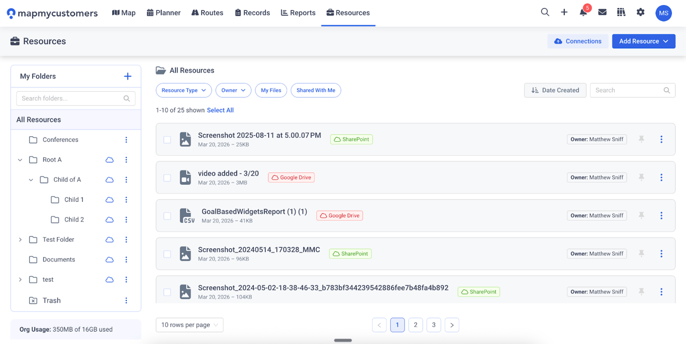 Business Card Scanner and External Resource Syncing